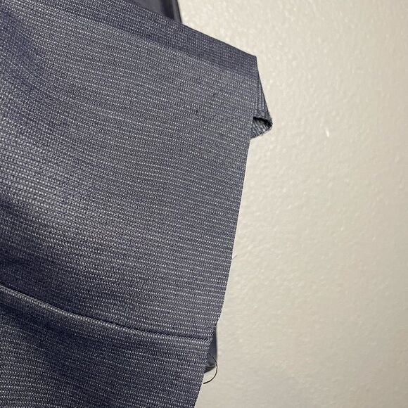 Van Heusen Studio Men Grey Slacks w/ Light White Stripes Size 36x30 - Picture 5 of 11